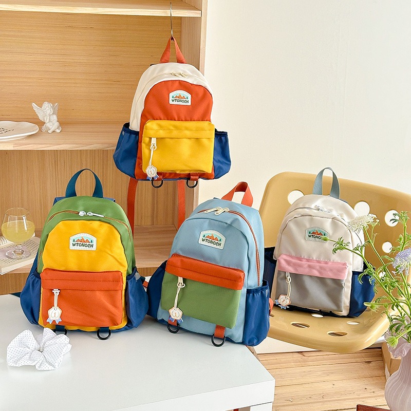 Nueva Mochila Infantil con Blo - Canvas Backpack Casual reseña y precio